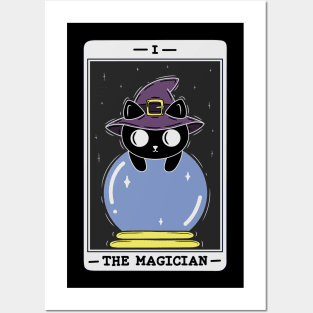 The Magician Cat Tarot Card Posters and Art